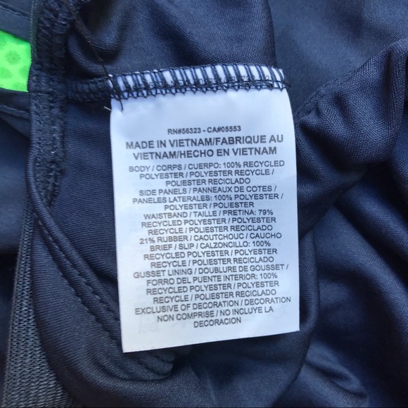 Nike Dri-Fit Navy Green Running Shorts, NWT, M - Picture 12 of 12